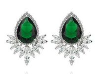 Fashion Zircon Plating Earrings  (transparent-02d01)  Nhtm0155-transparent-02d01 sku image 5