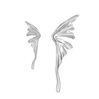 1 Pair Streetwear Wings Metal Alloy Ear Studs sku image 2