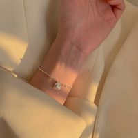 New Style Heart Shape Pendant Alloy Necklace Bracelet main image 4