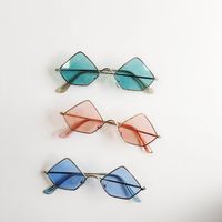 Retro Stil Kleine Polygon Metall Rahmen Kinder Sonnenbrille main image 2