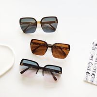 Fashion Children's Color Square Frame Uv Protection Sunshade Sunglasses main image 5