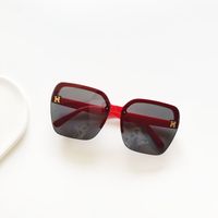 Fashion Children's Color Square Frame Uv Protection Sunshade Sunglasses sku image 4