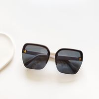 Fashion Children's Color Square Frame Uv Protection Sunshade Sunglasses sku image 2