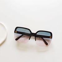 Fashion Children's Color Square Frame Uv Protection Sunshade Sunglasses sku image 5