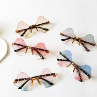 New Fashion Mushroom Shape Frame Children's Summer Uv Protection Sunglasses main image 1