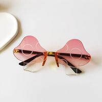 New Fashion Mushroom Shape Frame Children's Summer Uv Protection Sunglasses sku image 1