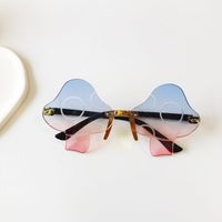 New Fashion Mushroom Shape Frame Children's Summer Uv Protection Sunglasses sku image 3