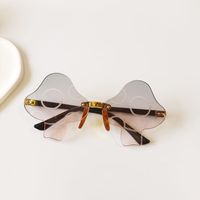 New Fashion Mushroom Shape Frame Children's Summer Uv Protection Sunglasses sku image 4