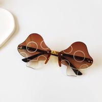 New Fashion Mushroom Shape Frame Children's Summer Uv Protection Sunglasses sku image 5