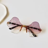New Fashion Mushroom Shape Frame Children's Summer Uv Protection Sunglasses sku image 9