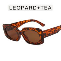 Fashion New Style Candy Color Square Frame Sunshade Sunglasses sku image 3