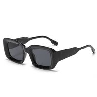 Fashion Runway Sunglasses Men's Women's Square Transparent Outdoor Sunglasses sku image 1