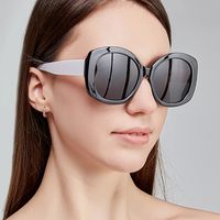 New Vintage Style Large Rim Oval Sunglasses main image 5