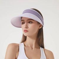 2022 New Women's Outdoor Sports Cycling Alpine Cap Fashion Golf Cap Topless Beach Sun Hat main image 3