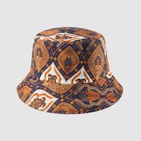 Nouveau Style Pêcheur Chapeau Mâle Et Femelle Couleur Correspondant De Mode Soleil Chapeau Réversible Seau Chapeau sku image 2