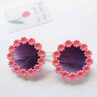 Simple Style Flower Uv400 Kids Sunglasses sku image 10