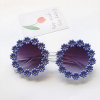Simple Style Flower Uv400 Kids Sunglasses sku image 9