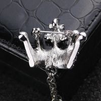 New Style Alloy Crown Chain Inlaid Rhinestone Brooch Corsage main image 5