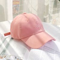 Fashion Female Summer Casual Peaked Cap Sweet Letter Print Sun Hat sku image 3