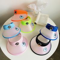 Fashion Summer Sun-proof Children's Pvc Bear Color Changing Adjustment Outdoor Hat main image 6