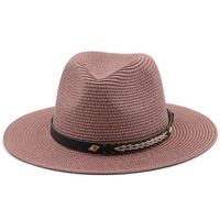 Printemps Et En Été Nouvelle Mode En Plein Air Occasionnels D'été Pare-soleil Chapeau De Paille sku image 3