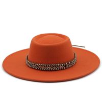Fashion Ethnic Autumn And Winter Men's And Women's Couple Broad-brimmed Hat sku image 5