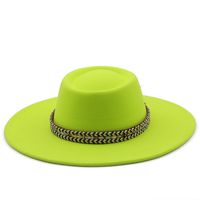 Fashion Ethnic Autumn And Winter Men's And Women's Couple Broad-brimmed Hat sku image 20