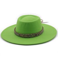 Fashion Ethnic Autumn And Winter Men's And Women's Couple Broad-brimmed Hat sku image 6