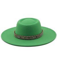 Fashion Ethnic Autumn And Winter Men's And Women's Couple Broad-brimmed Hat sku image 4