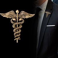Simple Style Snake Alloy Zinc Plating Men'S Brooches 1 Piece main image 1