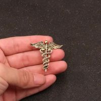 Simple Style Snake Alloy Zinc Plating Men'S Brooches 1 Piece main image 6