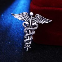 Simple Style Snake Alloy Zinc Plating Men'S Brooches 1 Piece sku image 2