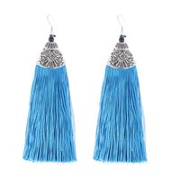 Tassel Earrings Chinese Ethnic Fashion Personality Simple Long Earrings sku image 6