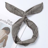 Womens Clothing  Sweet Cross Elastic Wide Side Hair Accessories Nhof121075 sku image 3