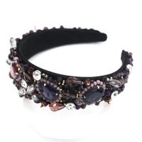 New Headband Full Diamond Gem Multicolor Luxury Ball Fashion Headband Accessories sku image 3