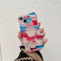 Fashion New Style Color Oil Painting Iphone 13 Silicone Phone Case main image 3