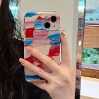 Fashion New Style Color Oil Painting Iphone 13 Silicone Phone Case main image 4