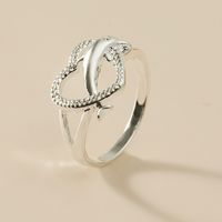 Fashion Dolphin Alloy Plating No Inlaid Women's Rings main image 2