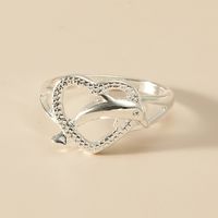 Fashion Dolphin Alloy Plating No Inlaid Women's Rings main image 3