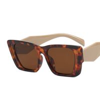 New Simple Retro Geometric Square Frame Multicolor Sunglasses sku image 3
