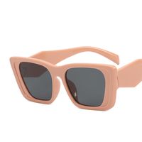 New Simple Retro Geometric Square Frame Multicolor Sunglasses sku image 6