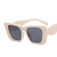 New Simple Retro Geometric Square Frame Multicolor Sunglasses sku image 9