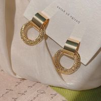 Fashion Simple  New Women's Multi-layer Circle Metal Earrings sku image 1