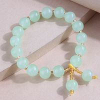 Fashion Simple Jelly Color Jade Bead Simple Bracelet main image 1