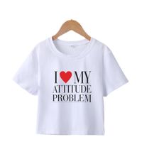 Women's Blouse Short Sleeve T-shirts Printing Casual Letter main image 5