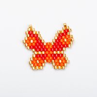 New Fashion Insect Series Butterfly Miyuki Hand-woven Beaded Jewelry Accessories Wholesale sku image 4