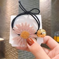 Korean Style Crystal Small Daisy Hair Clip sku image 4