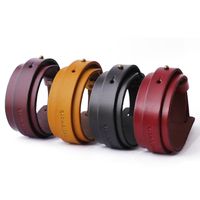 Punk Style Solid Color Men's Leather Belt Style Bracelet main image 6