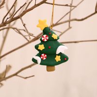 Christmas Tree Pendants Santa Claus Pendants Refrigerator Magnets sku image 4