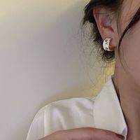 Fashion Tulip Flower Shaped Alloy Stud Earrings Women main image 3